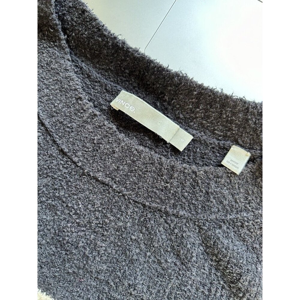 Vince Color Block Plush Crewneck Sweater - image 2